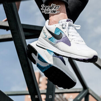 耐克(Nike)跑步鞋白藍(lán)AO1551-100 41
