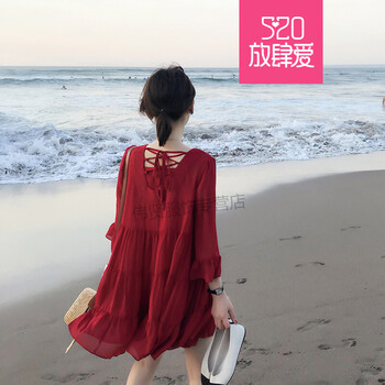 連衣裙，微胖妹子也能穿出女神范