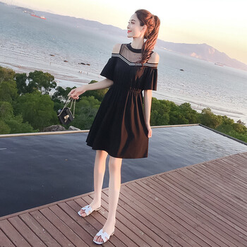 純色雪紡連衣裙，打造浪漫女人味