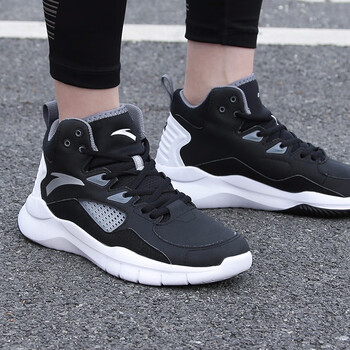 安踏（ANTA）籃球鞋黑/冷灰/安踏白(1132-4) 