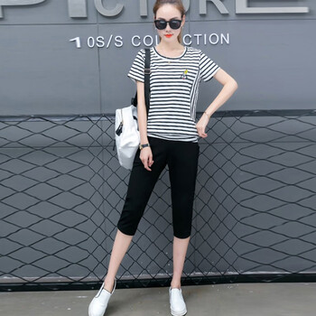 米偲·赫爾（MS·HELL） 印花 短袖 T恤 女 圓領(lǐng)