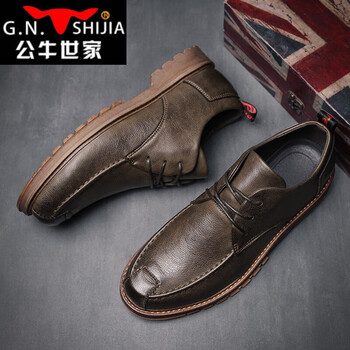 公牛世家（G.N.SHI JIA）男士卡其 39