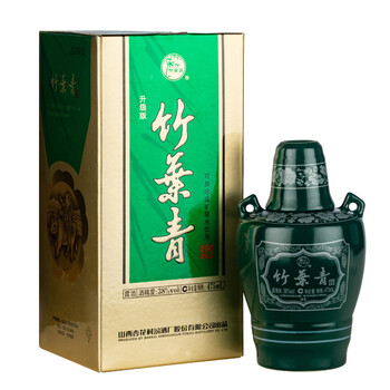 竹葉青38度375mL-500mL，475ml 清香型，清香