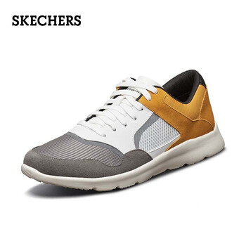 斯凱奇（Skechers）男士灰色/白色/GYW 40