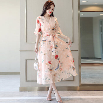 優(yōu)雅連衣裙，打造清爽小仙女
