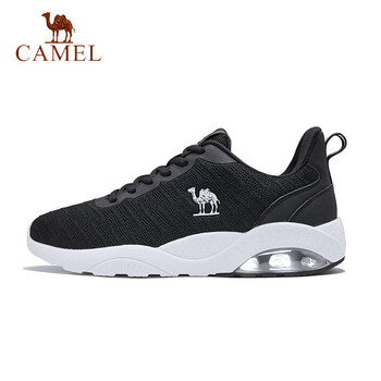 駱駝（CAMEL）跑步鞋女款黑色 35，36，37，38，39，40