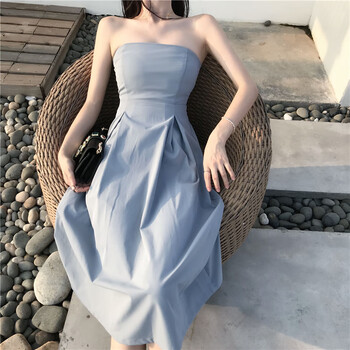 時(shí)尚氣質(zhì)真絲雪紡裙，穿出女神范