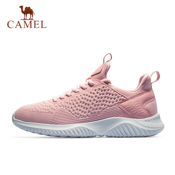駱駝（CAMEL）跑步鞋女款粉色 35，36，37，38，39，40
