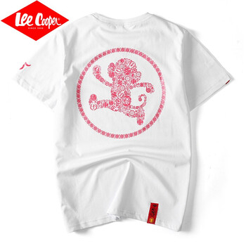Lee Cooper 短袖 男士T恤 701白色T恤 