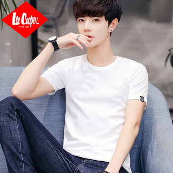 Lee Cooper 短袖 男士T恤 T17白色 