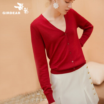 哥弟（GIRDEAR）針織衫長(cháng)袖