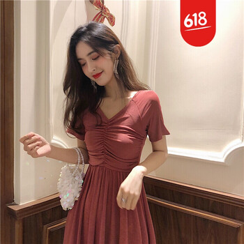 撞色連衣裙，穿出你的少女心