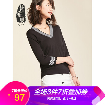 七分,條紋針織衫,元素,流行,趨勢,新款,樣式
