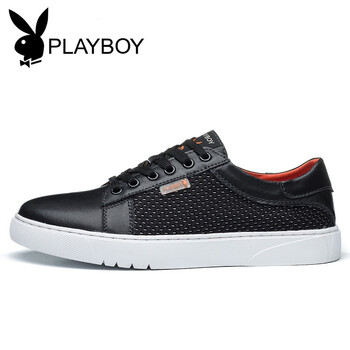 花花公子（PLAYBOY）男士PL2037黑色（網(wǎng)鞋） 