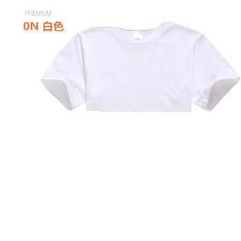 艾吉沃（AIJIWO） 短袖 男士T恤 30N白色 S，XL，XS，L，M，XXL