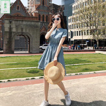 純色雪紡裙，夏日清涼又吸睛