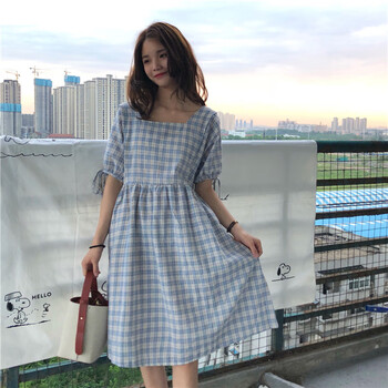 復古雪紡連衣裙，打造浪漫小仙女