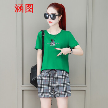圓領(lǐng)四件套，打造清爽小仙女