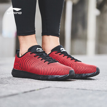 李寧（LI-NING）跑步鞋李寧紅/標(biāo)準(zhǔn)黑 