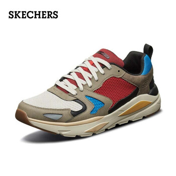斯凱奇（Skechers）男士棕色/黑色/BRBK 45
