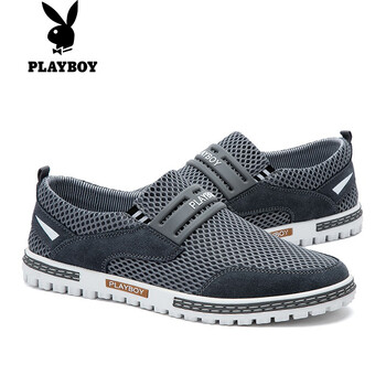 花花公子（PLAYBOY OUTDOOR）男士灰色 39