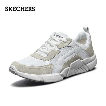 斯凱奇（Skechers）男士白色/灰褐色/WTP 39.5