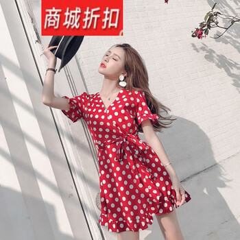 夏日將至，時(shí)尚雪紡連衣裙來(lái)幫你