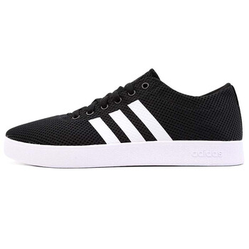阿迪達斯（Adidas）板鞋F(xiàn)34658黑色后跟藍線 
