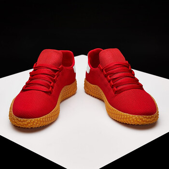 森南●潮鞋（SENNAN TREND SHOES）男士紅色 41
