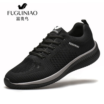 富貴鳥（FUGUINIAO）男士黑色透氣款 41