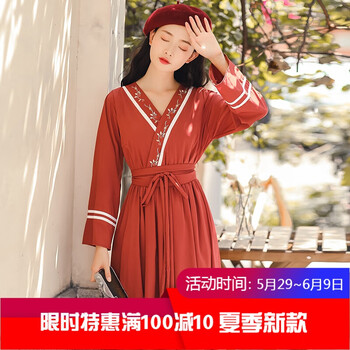 時尚長袖連衣裙，打造優(yōu)雅少女感