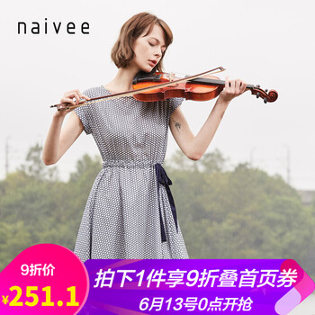 納薇（naivee） 碎花 印花 連衣裙