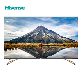 海信（Hisense） H55E75A 55英寸 LED電視，全面屏電視，4K超清電視，人工智能電視