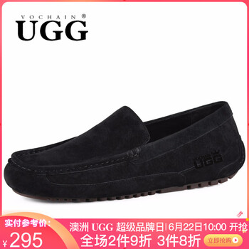 UGGVOCHAIN男士黑色 42