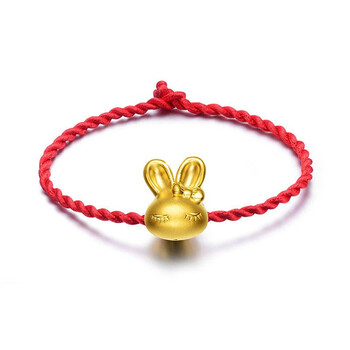 黃金項(xiàng)鏈配轉(zhuǎn)運(yùn)珠