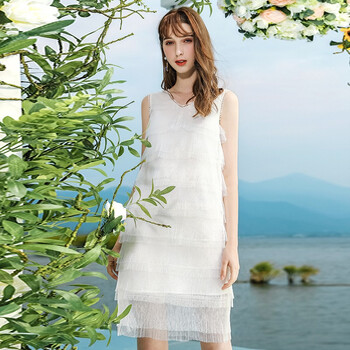 閑逛者（Loungers） 碎花 蝴蝶結(jié)，木耳邊 連衣裙
