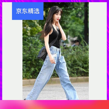 寬松減齡牛仔褲，讓你愛(ài)上穿搭