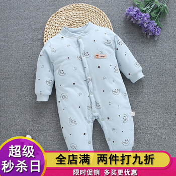 嬰兒加棉連衣服