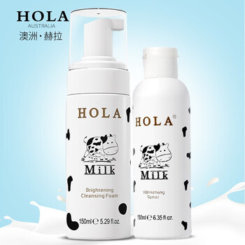 hola牛奶潔面慕斯