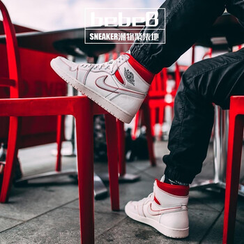 耐克（NIKE）籃球鞋兔八哥白紅男款555088-160 