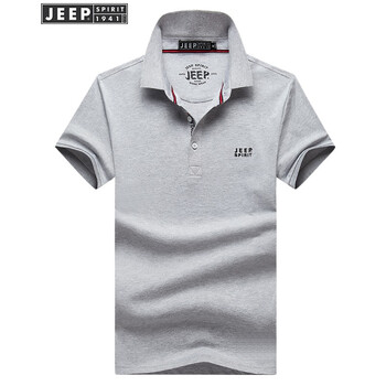 Jeep（吉普） 短袖 男士T恤 953灰色 
