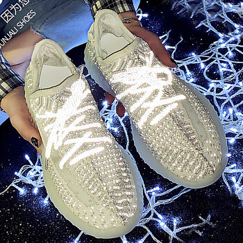 足途（ZUTU）男士350v2銀灰白色 