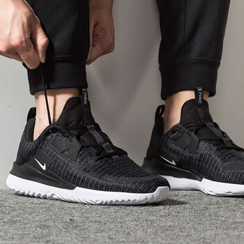 耐克（NIKE）跑步鞋942836-400 藍(lán)/白配色 