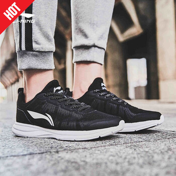 李寧（LI-NING）跑步鞋新基礎(chǔ)黑/白 35，36，37.5，37，39.5，38，39，35.5
