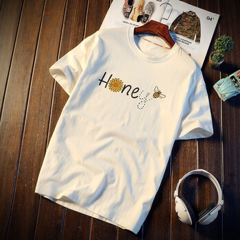 曼德茲（MANDEZI） 短袖 男士T恤 D137白色 