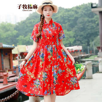 純色條紋連衣裙，打造優(yōu)雅小仙女
