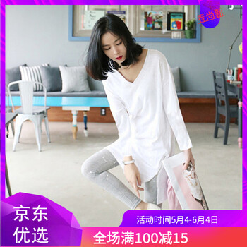 圓領(lǐng)短袖寬松上衣，打造清爽小臉