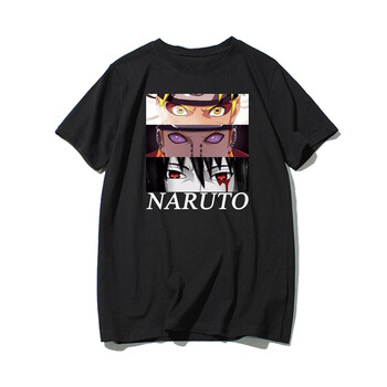 萌朵麗啦 短袖 男士T恤 黑色（NARUTO) 