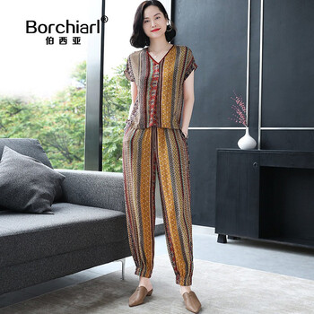 印花闊腿褲，打造優(yōu)雅生活