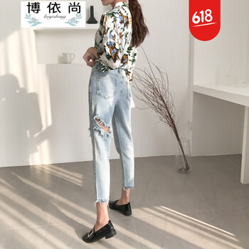 寬松喇叭褲，微胖妹子的穿搭神器
